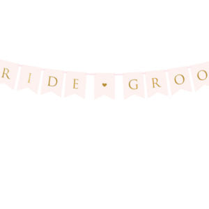 1 Girlande Bride & Groom